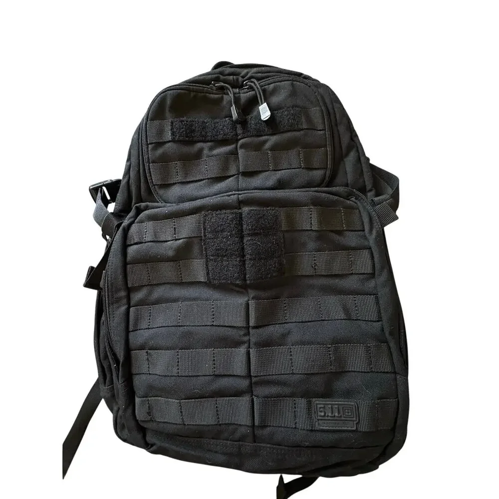 5.11 Tactical RUSH24 Backpack 58601 Black MOLLE VTAC Military EDC